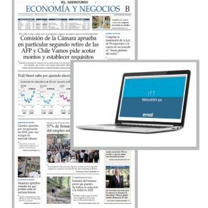 Paquete N°44: Media Página en Portada + ITT+Barra Push ROS