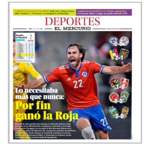 Paquete Nº15: Revista Deportes - Página - Contraportada Semana
