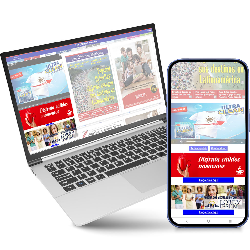 Paquete N°53: LUN Digital Páginas + Banner Home ( Lun.com) + Banner emailing portada - Imagen 2