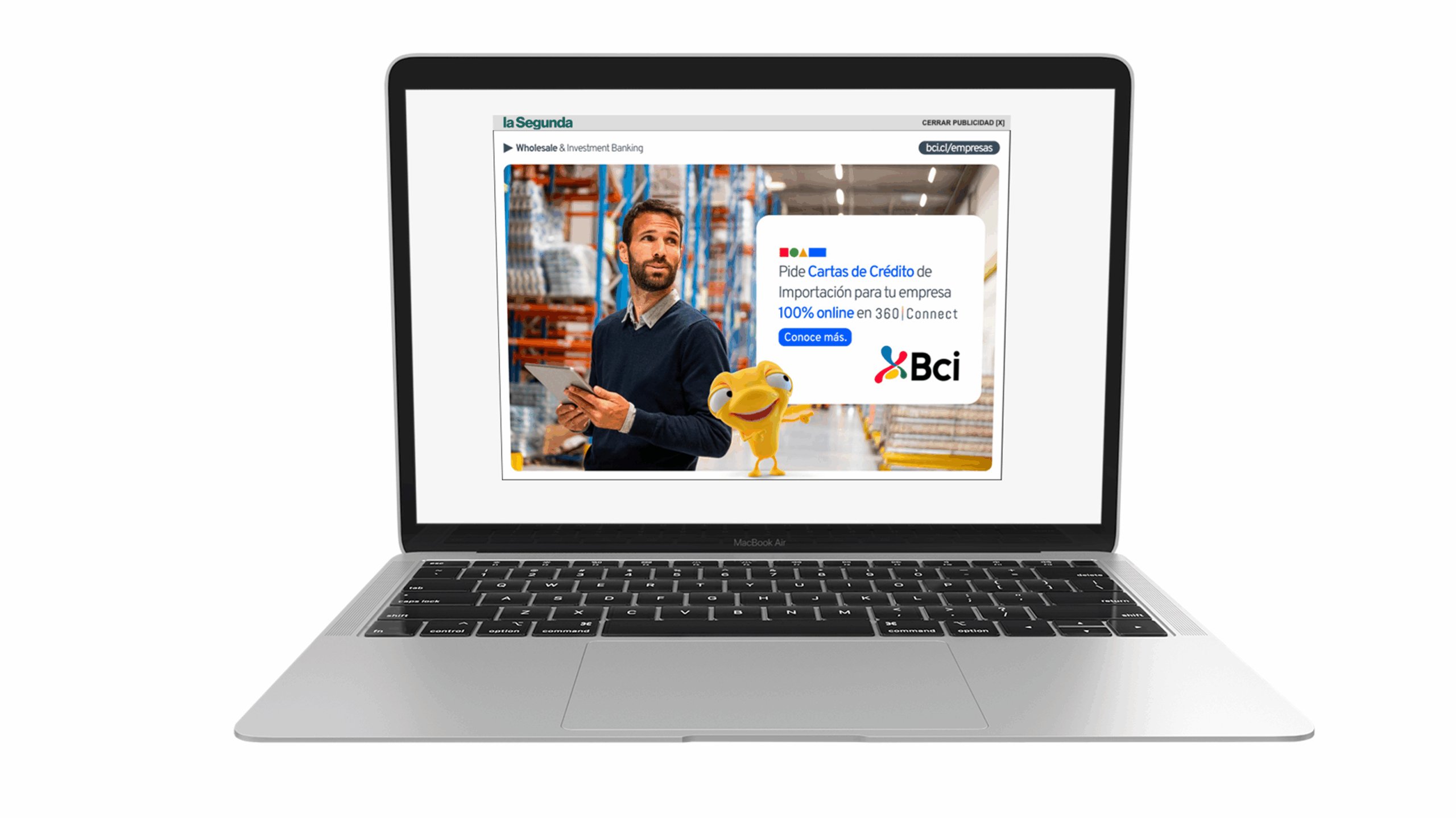 Paquete Nº77: Lasegunda.com - Barra push ITT- HOME