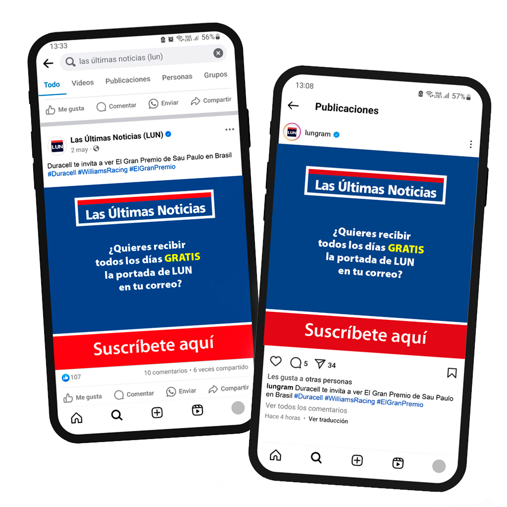 Paquete N°59: LUN Digital formato página+post RRSS - Imagen 2